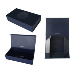Custom paper foldable magnetic gift box