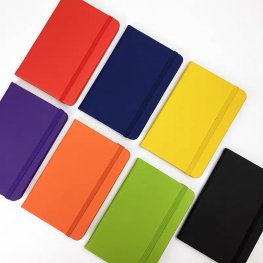 Custom logo PU leather notebook