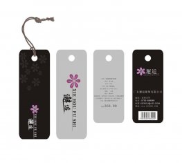 Custom logo paper hang tags