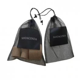 Custom polyester mesh drawstring bags