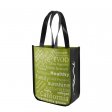 Custom non woven round corner tote bags