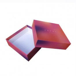 Custom two pieces paper rigid gift box