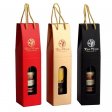 Custom wine bottle corrugated strong paper bags