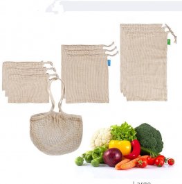 Custom cotton mesh bags