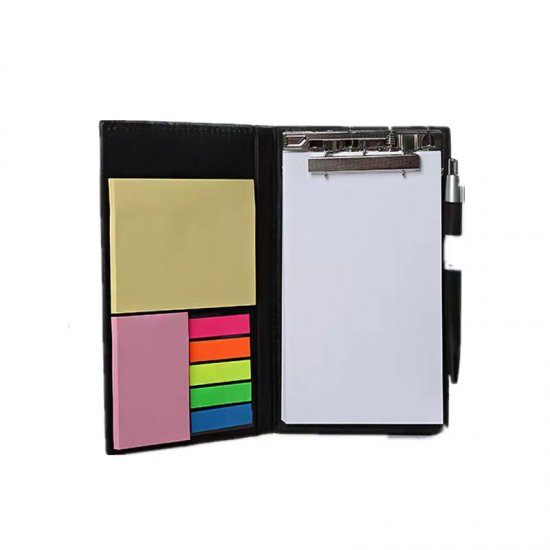 Custom leather cover sticky notes