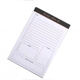 Custom logo notepad