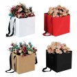 Custom kraft flower bags