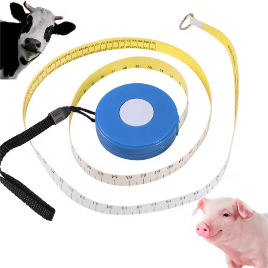 Custom Logo Retractable Animal Body Weight Measure Tape