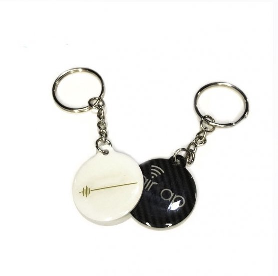 Customized Programmable NFC Epoxy Keychains