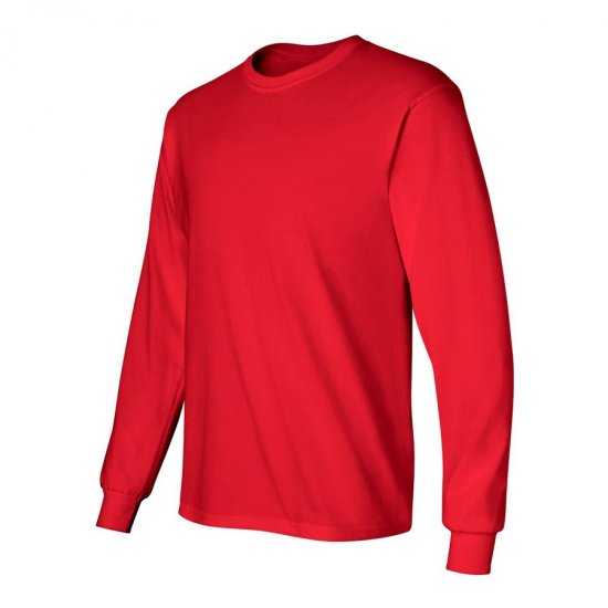 Long sleeve pure cotton shirt